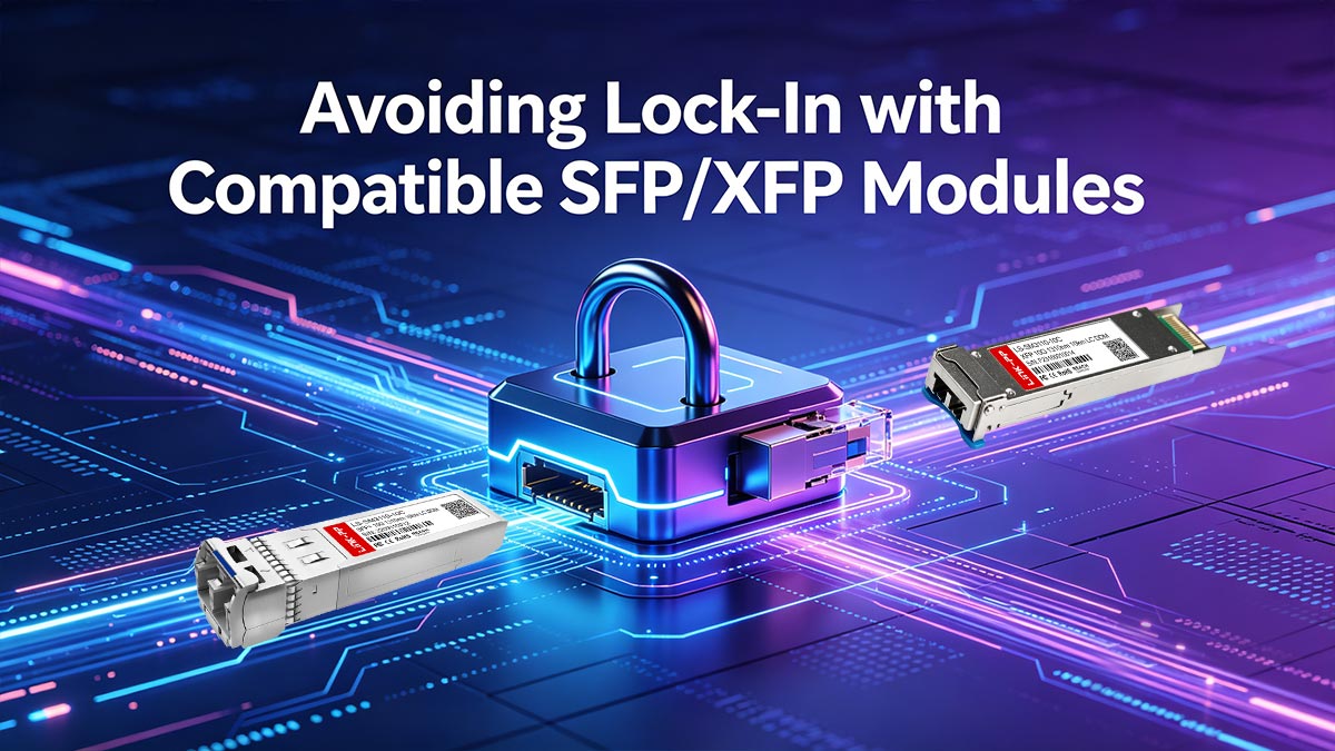 Avoiding Lock-In with Compatible SFP XFP Modules