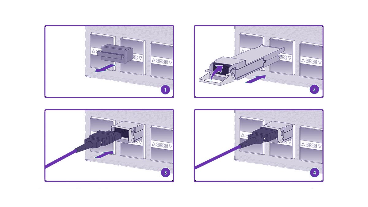 How to Install and Handle SFP XFP Modules Safely
