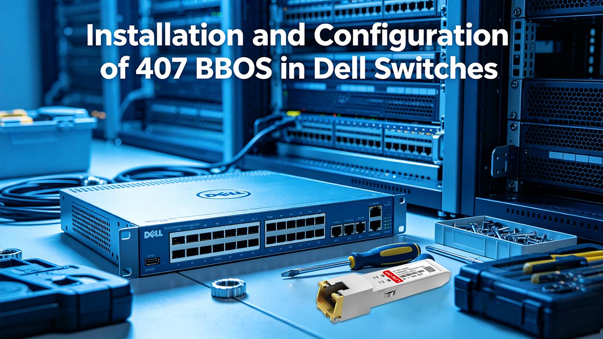 Instalación y configuración de 407 BBOS en switches Dell