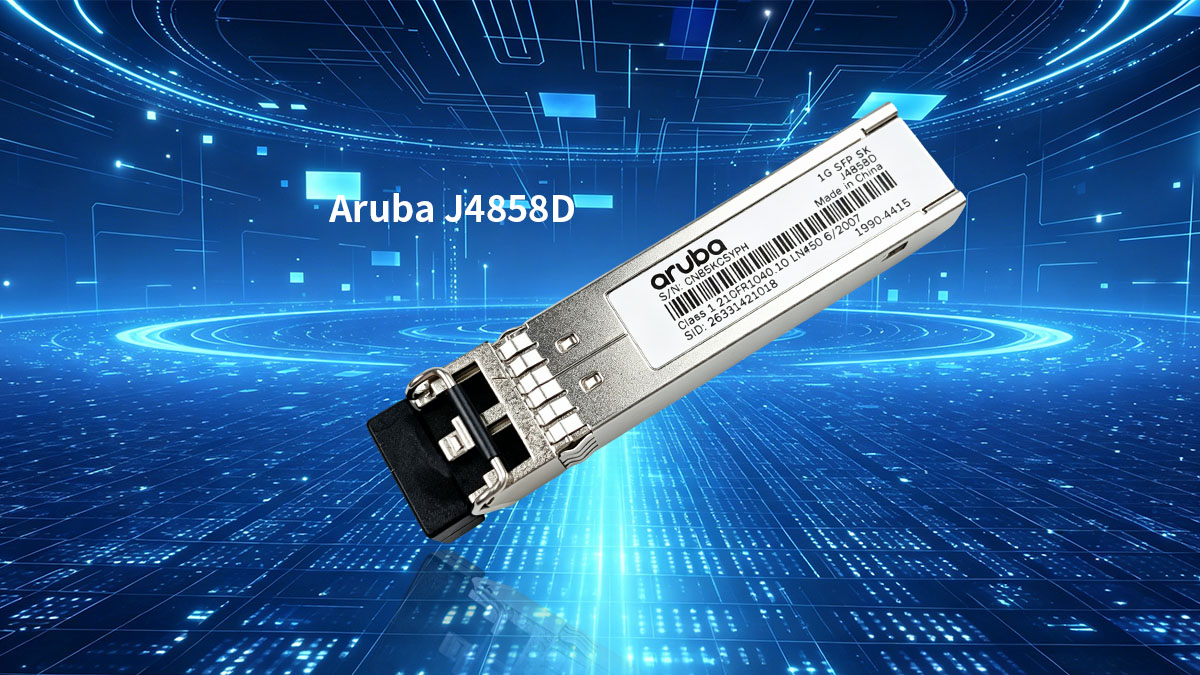 Comprendre les spécifications de l'émetteur-récepteur Aruba J4858D