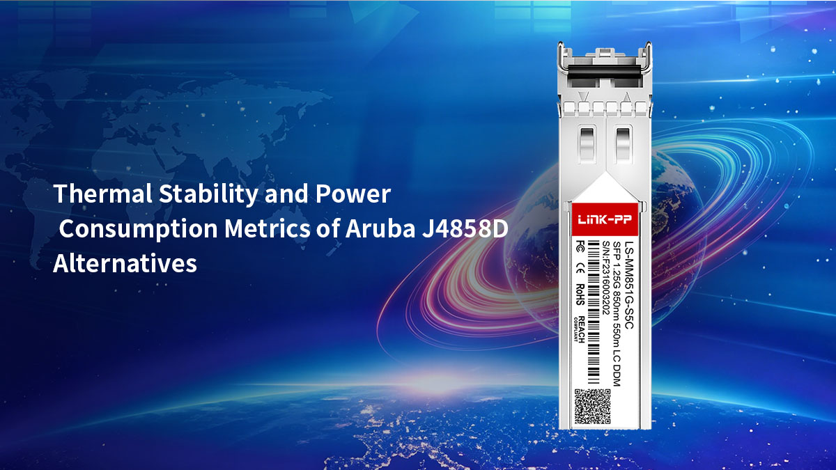 Mesures de stabilité thermique et de consommation d'énergie des alternatives à l'Aruba J4858D