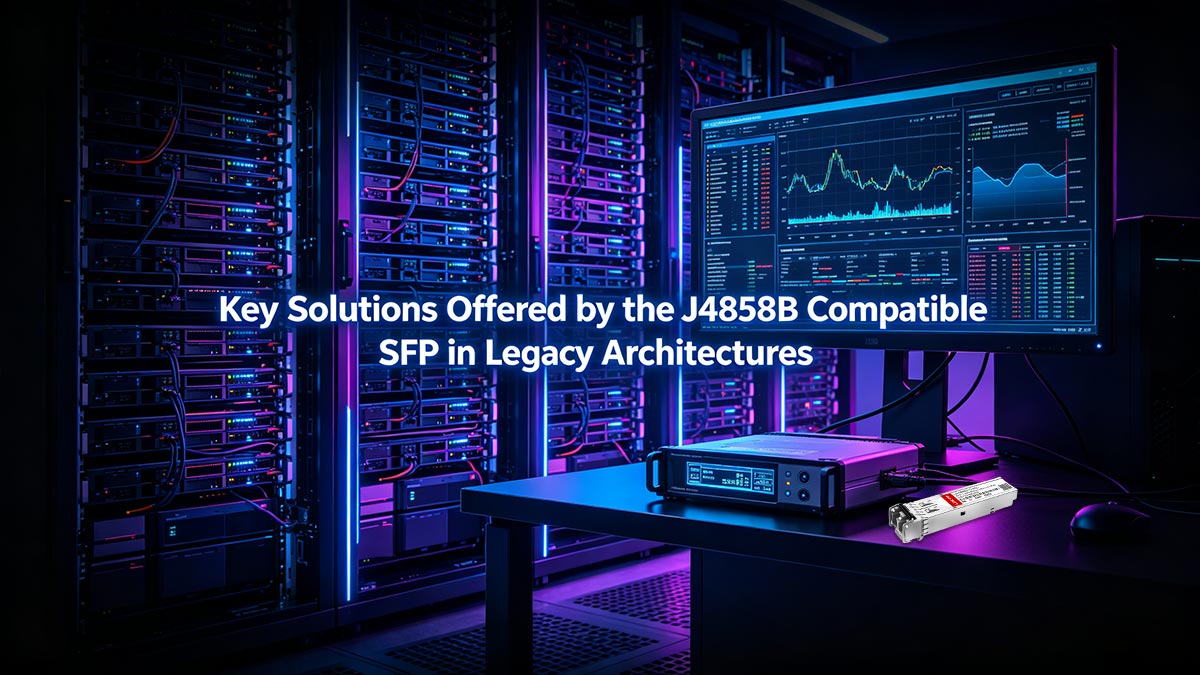 Soluciones clave que ofrece el SFP compatible con J4858B en arquitecturas heredadas