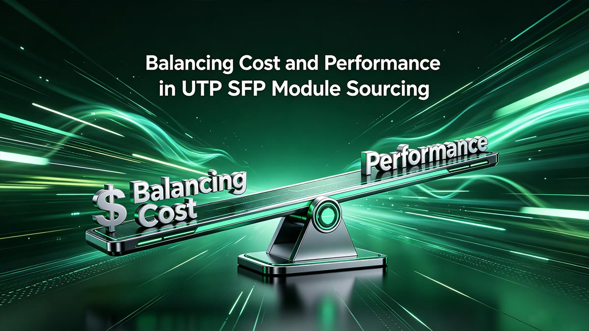 Equilibrio entre coste y rendimiento en la selección de módulos SFP UTP