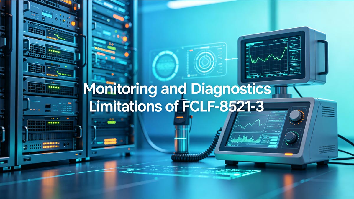 Monitoring and Diagnostics Limitations of FCLF-8521-3