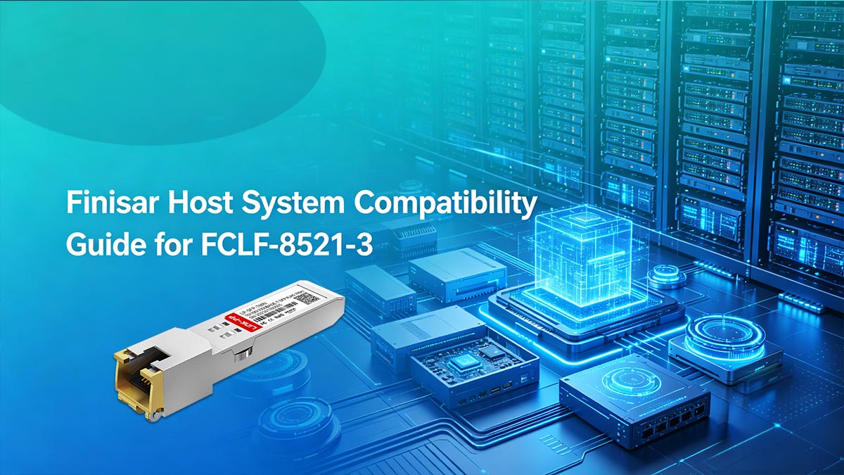Finisar Host System Compatibility Guide for FCLF-8521-3