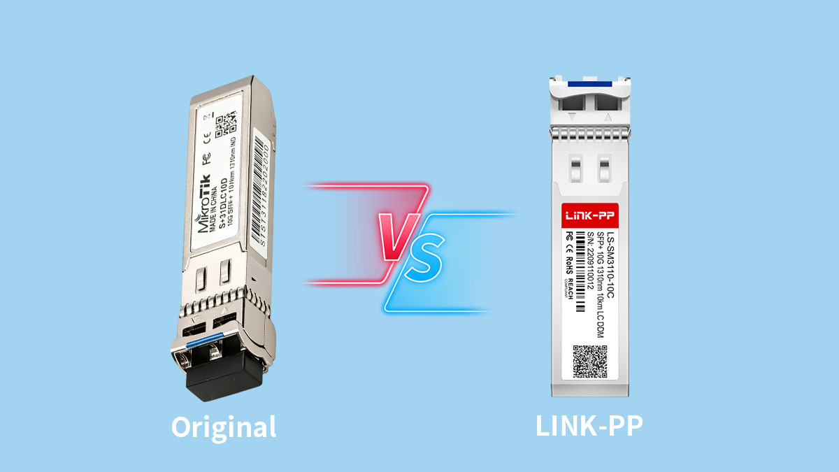 Alternativas aos módulos originais do MikroTik 10GB SFP+
