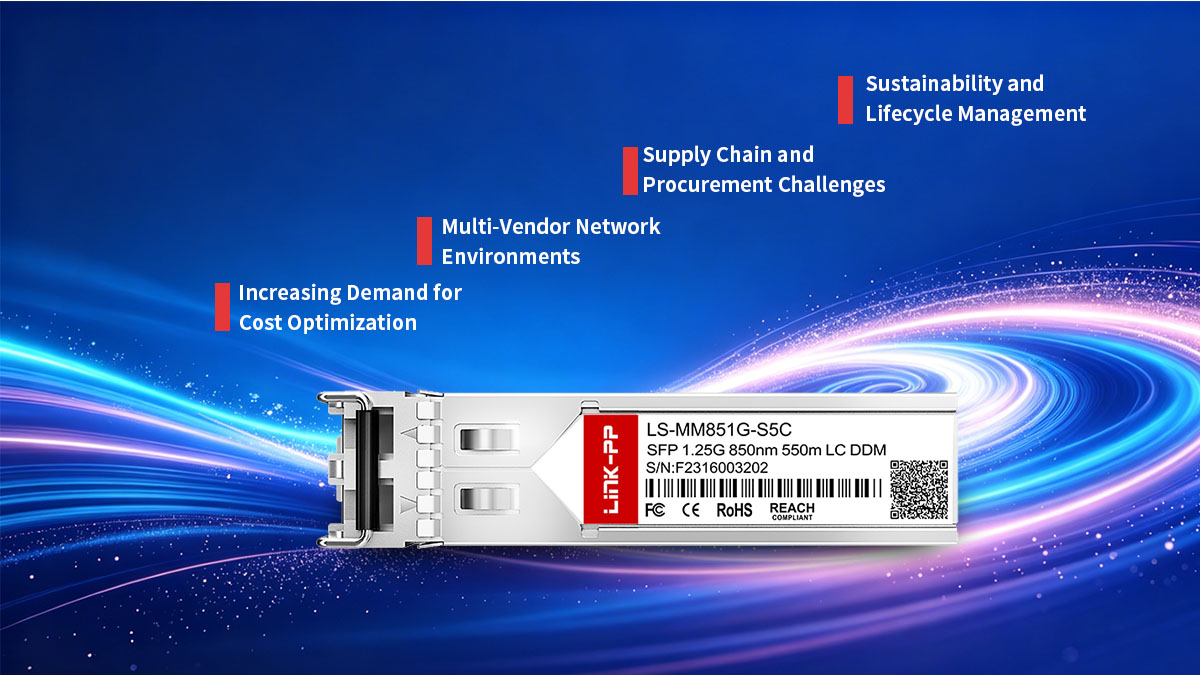 Pourquoi le marché se tourne-t-il vers des alternatives aux émetteurs-récepteurs SFP 1000Base-SX de Cisco&nbsp;?