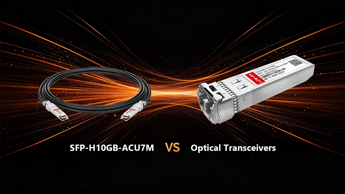 Arquitectura central del SFP-H10GB-ACU7M frente a los transceptores ópticos