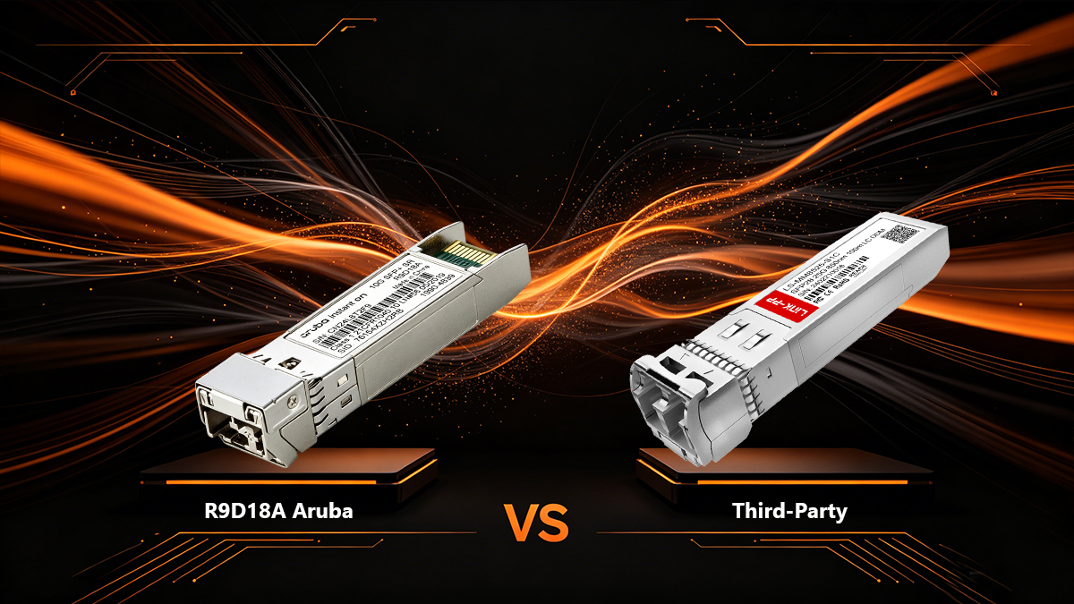R9D18A Aruba vs. Módulos 10GBASE-SR de terceiros