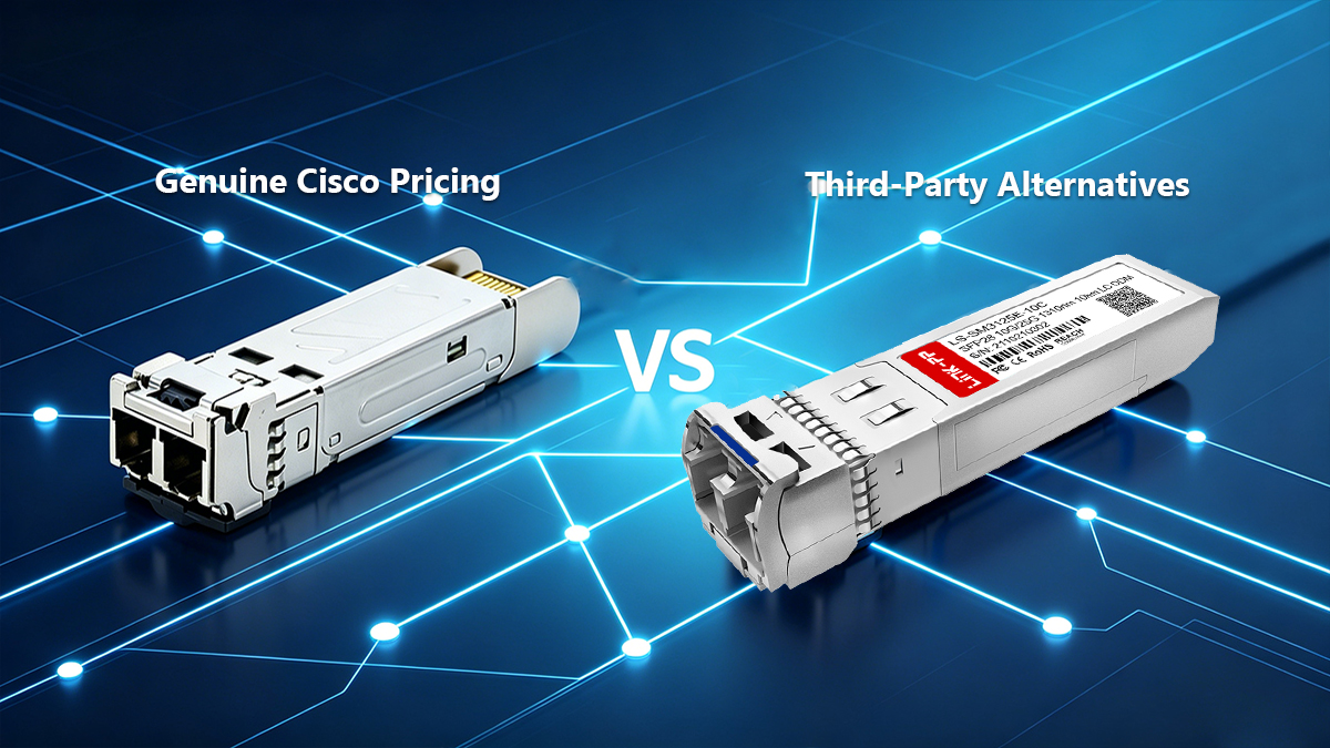 Precios de Cisco originales frente a alternativas de terceros