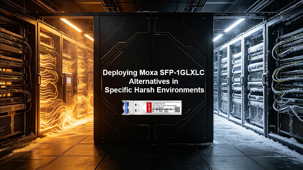 Implantação de alternativas ao Moxa SFP-1GLXLC em ambientes hostis específicos