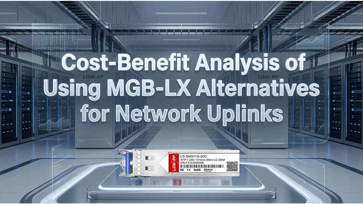 Analyse coûts-avantages de l'utilisation d'alternatives au MGB-LX pour les liaisons montantes du réseau