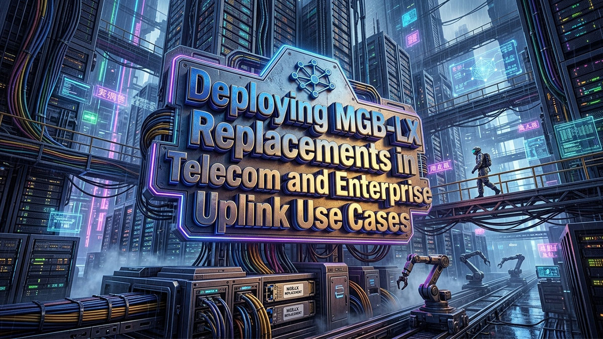 Déploiement de solutions de remplacement MGB-LX dans les cas d'utilisation de liaisons montantes en télécommunications et en entreprise