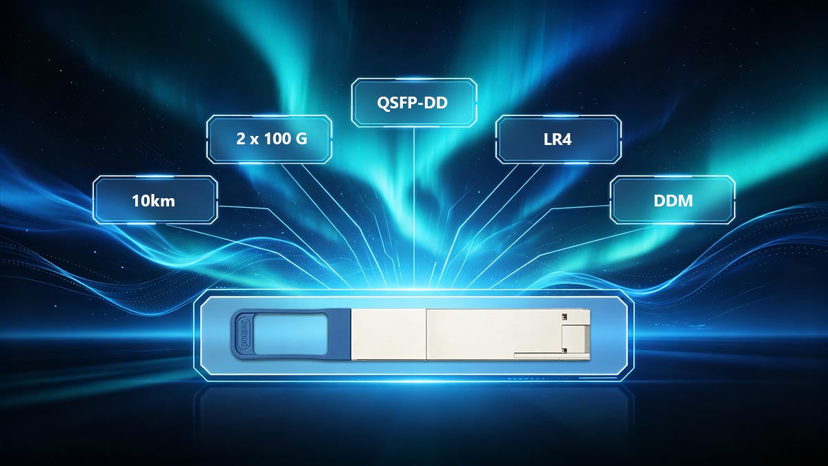 Key Technical Features and Optical Performance of QDD 2x100G LR4