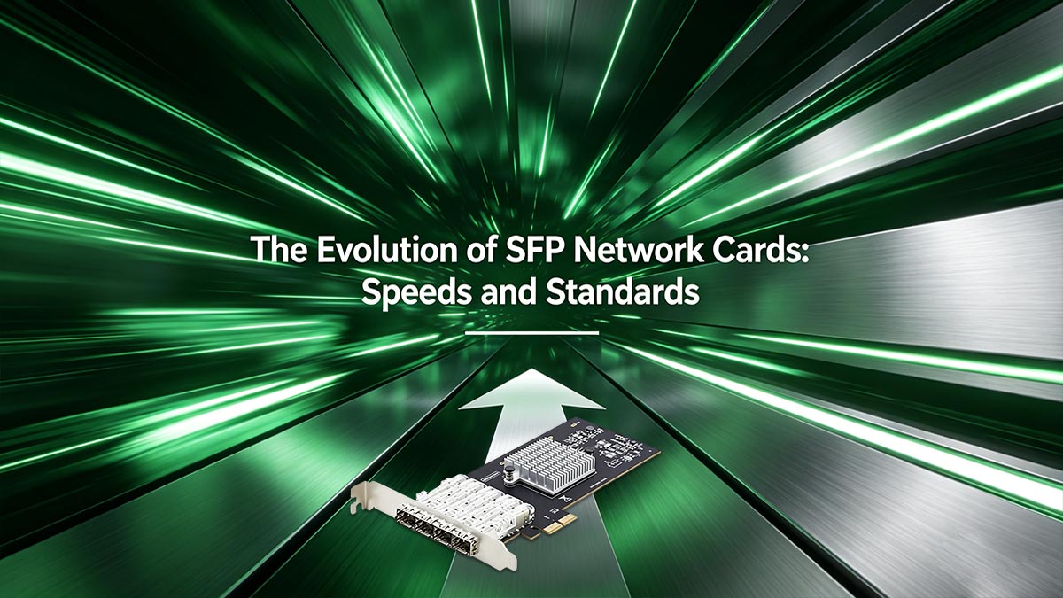 The Evolution of SFP Network Cards: Speeds and Standards