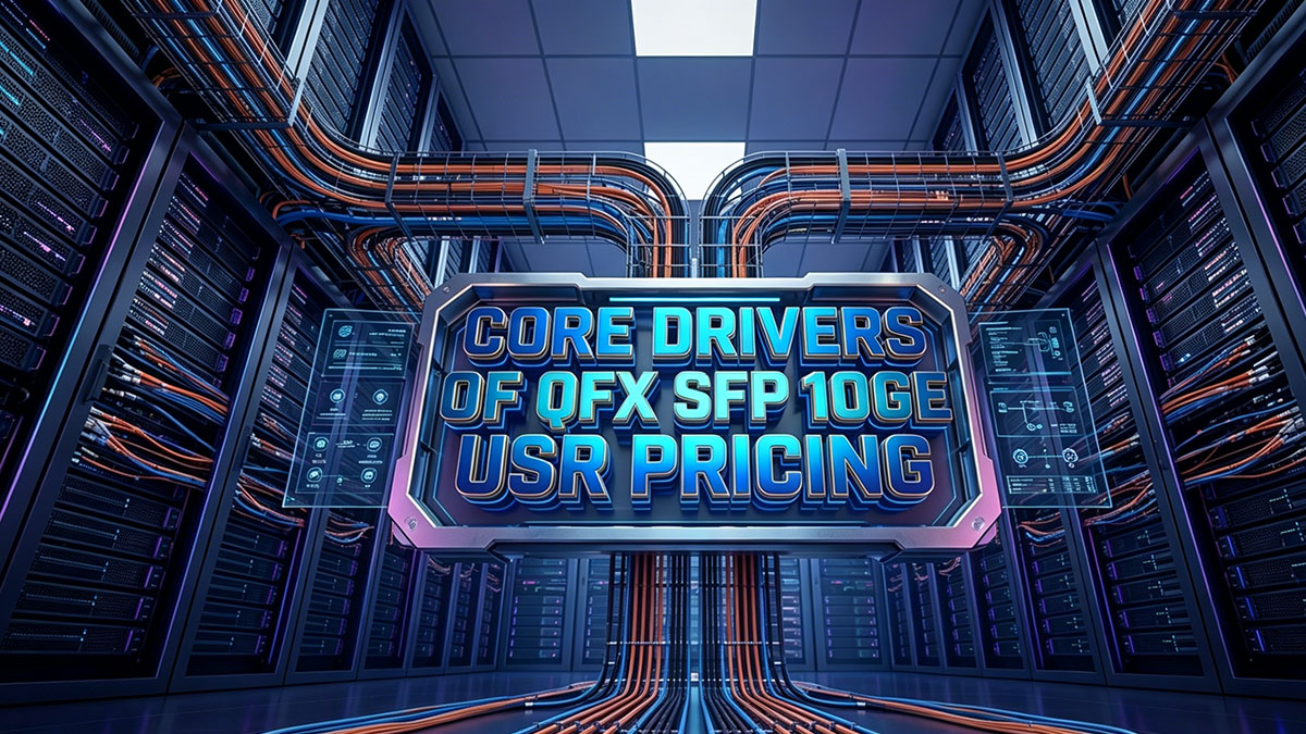 Core Drivers of QFX SFP 10GE USR Pricing