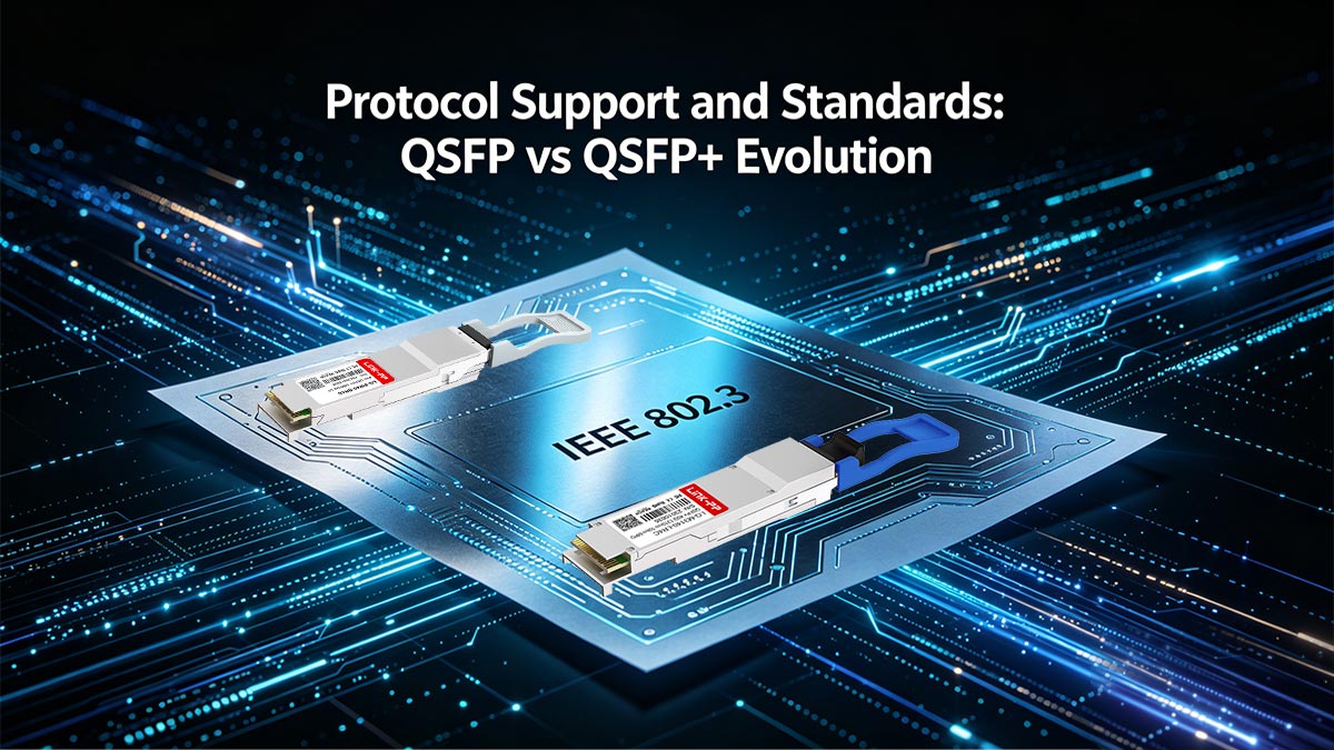 Protocol Support and Standards QSFP vs QSFP+ Evolution