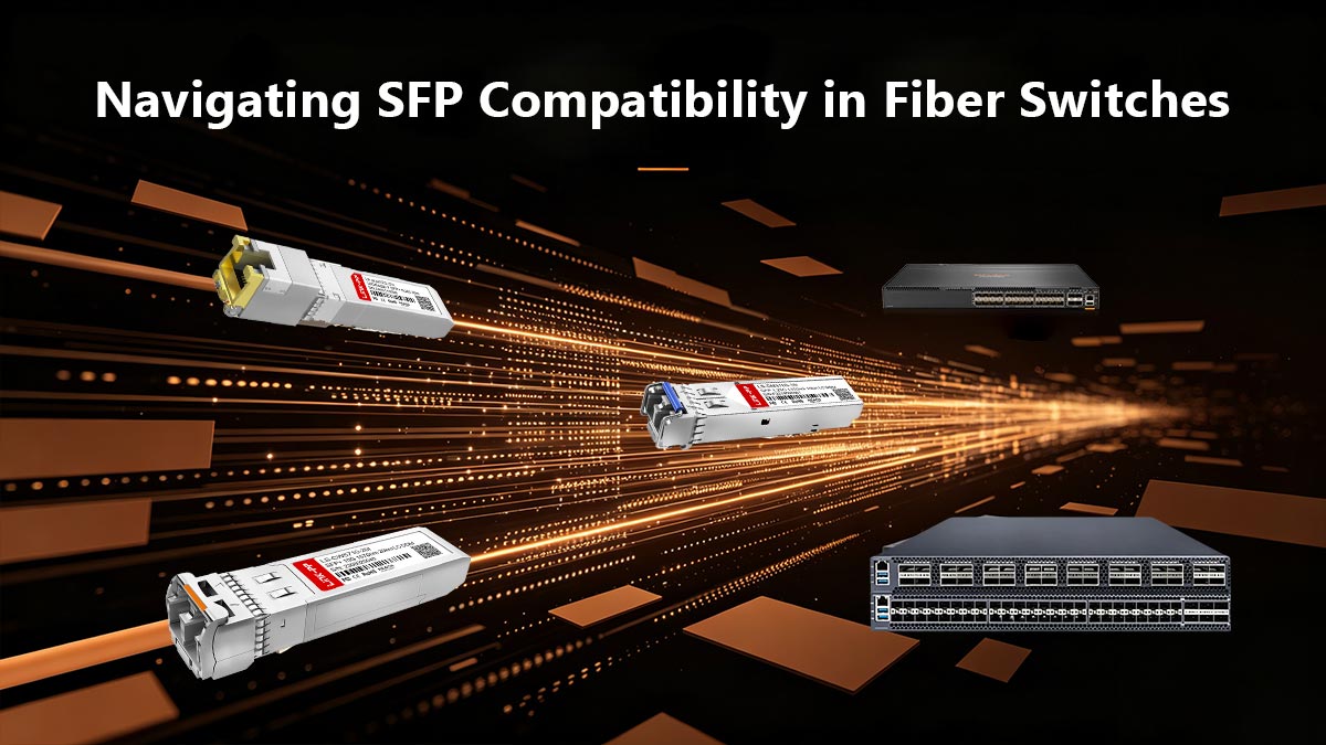 Cómo gestionar la compatibilidad con SFP en conmutadores de fibra óptica