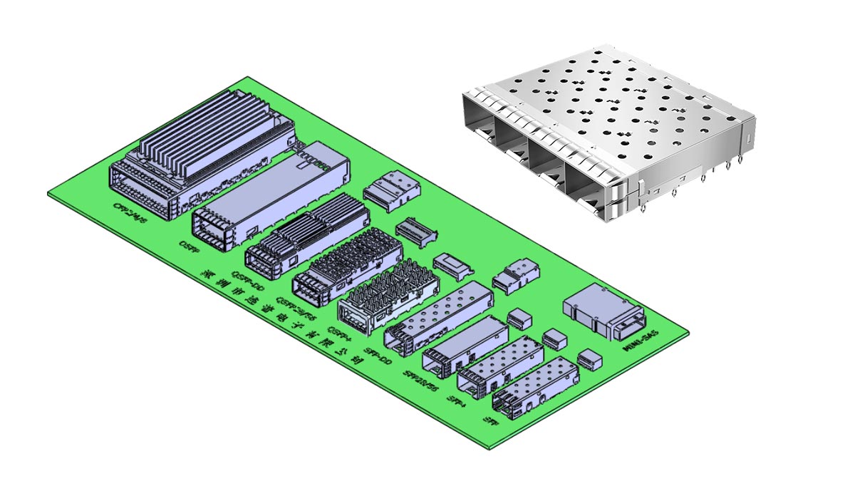 SFP Connector Footprint, Dimensions, and PCB Layout Basics