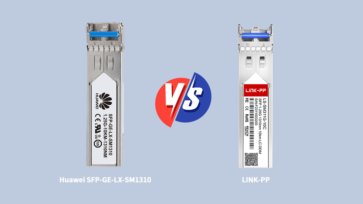 Huawei SFP-GE-LX-SM1310 frente a reemplazos compatibles