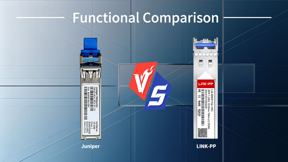 Feature Comparison Between Juniper and Third-Party Transceivers