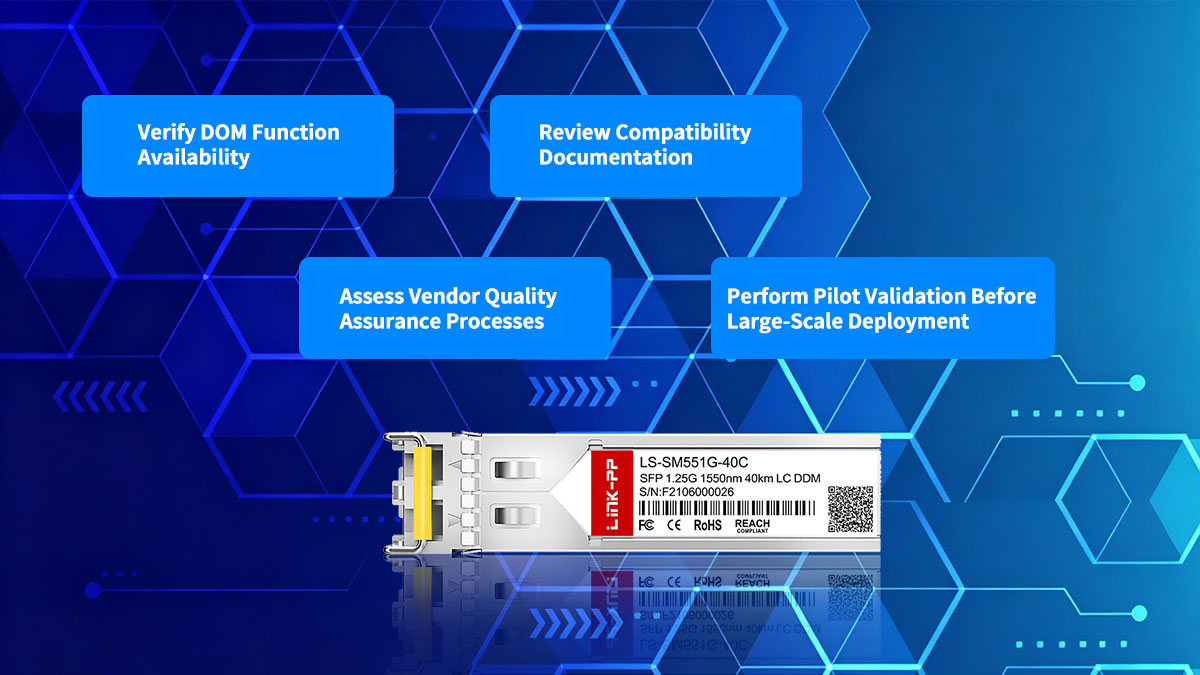 How to Evaluate Third-Party Juniper-Compatible Transceivers