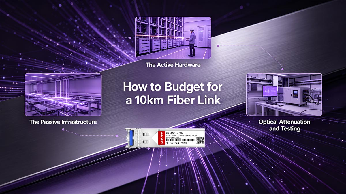 How to Budget for a 10km Fiber Link