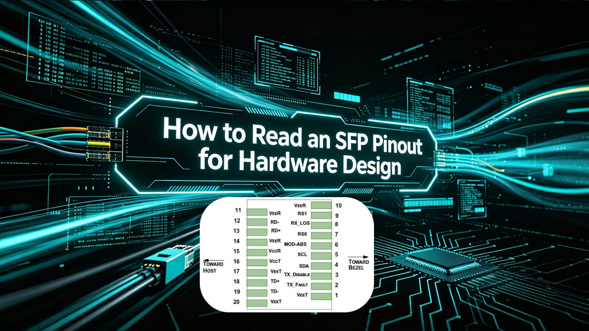 How to Read an SFP Pinout for Hardware Design
