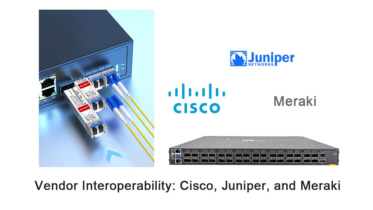 SFP-LX10 Vendor Interoperability: Cisco, Juniper, and Meraki