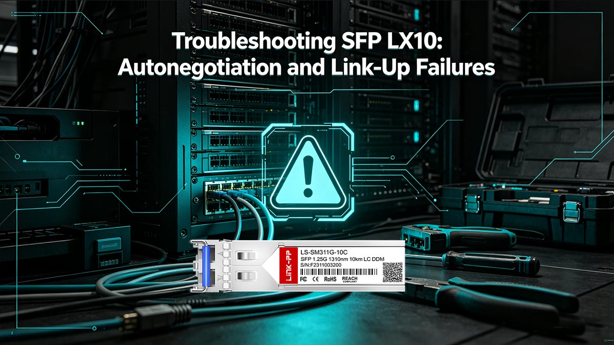 Test and Troubleshooting SFP LX10 Link-Up Failures