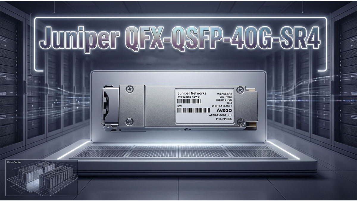 Juniper QFX-QSFP-40G-SR4 verstehen