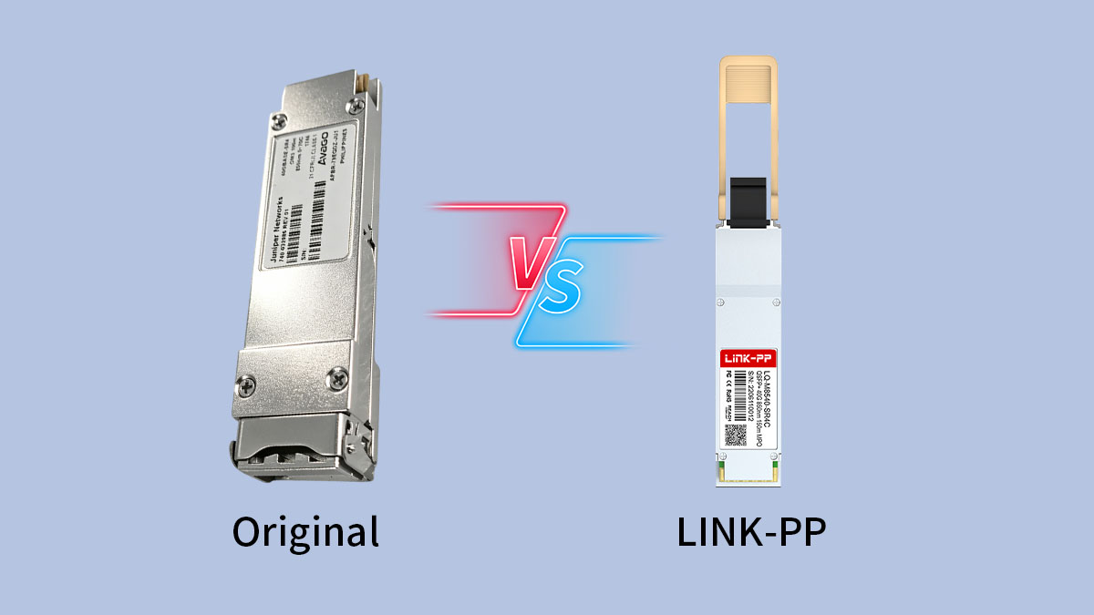Vergleich von originalen und kompatiblen QFX-QSFP-40G-SR4-Modulen