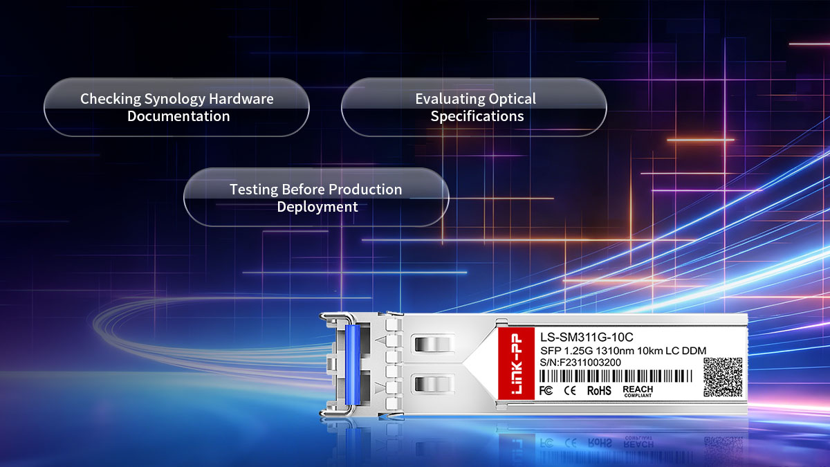Comment vérifier la compatibilité SFP de Synology