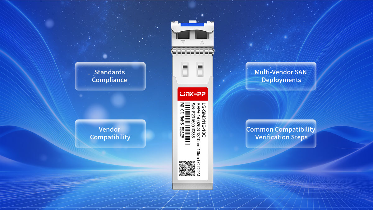 Consideraciones de compatibilidad para módulos FC SFP