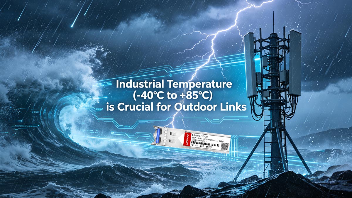 Cost-Effective Industrial Temperature Range for Outdoor Links
