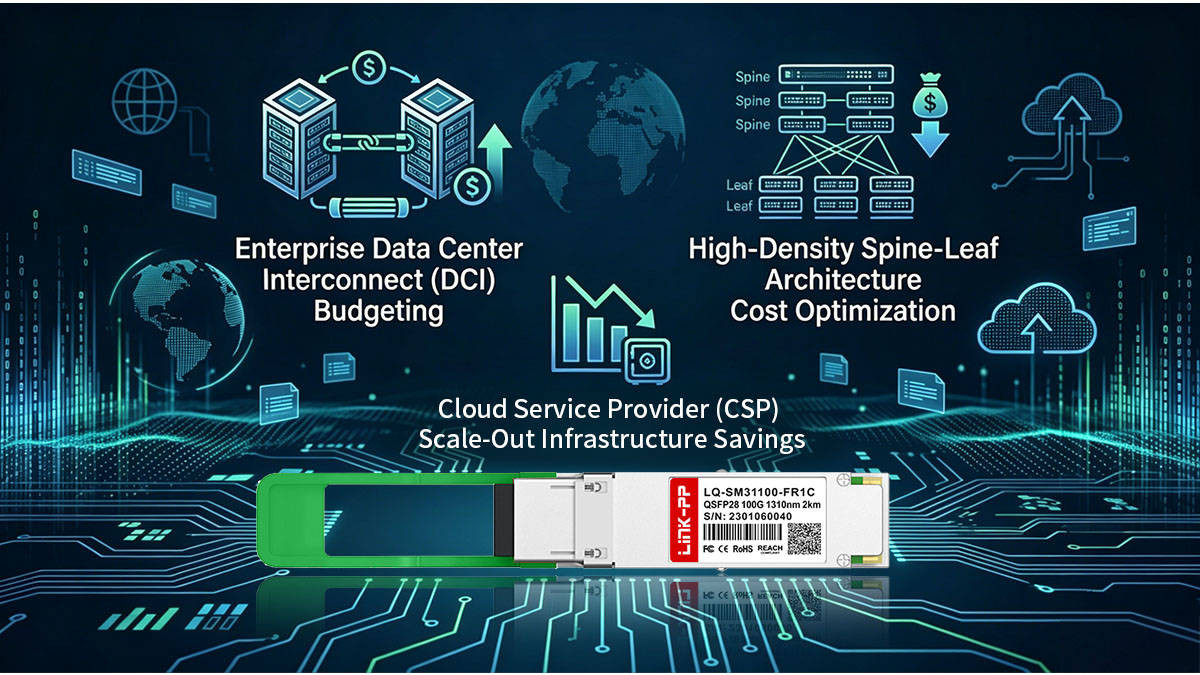 Application-Specific Cost Analysis for QSFP28 FR in Modern Data Centers