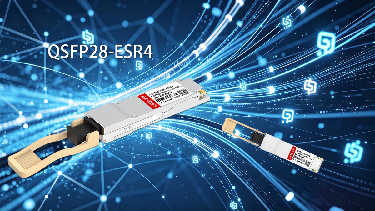 Summary of QSFP28-ESR4 Specifications for Extended Reach MMF Links