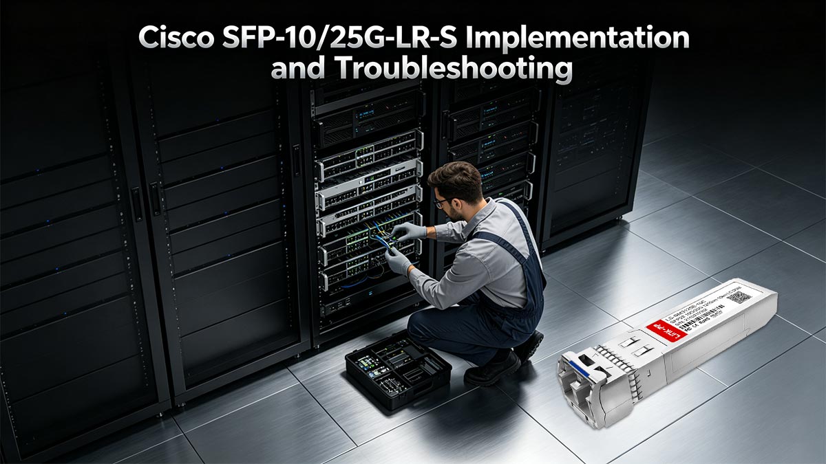Cisco SFP-10/25G-LR-S Implementation and Troubleshooting