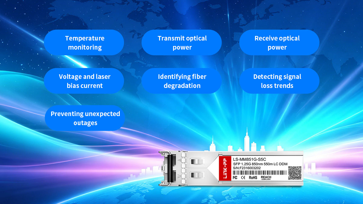 Digital Optical Monitoring (DOM) and Visibility Features
