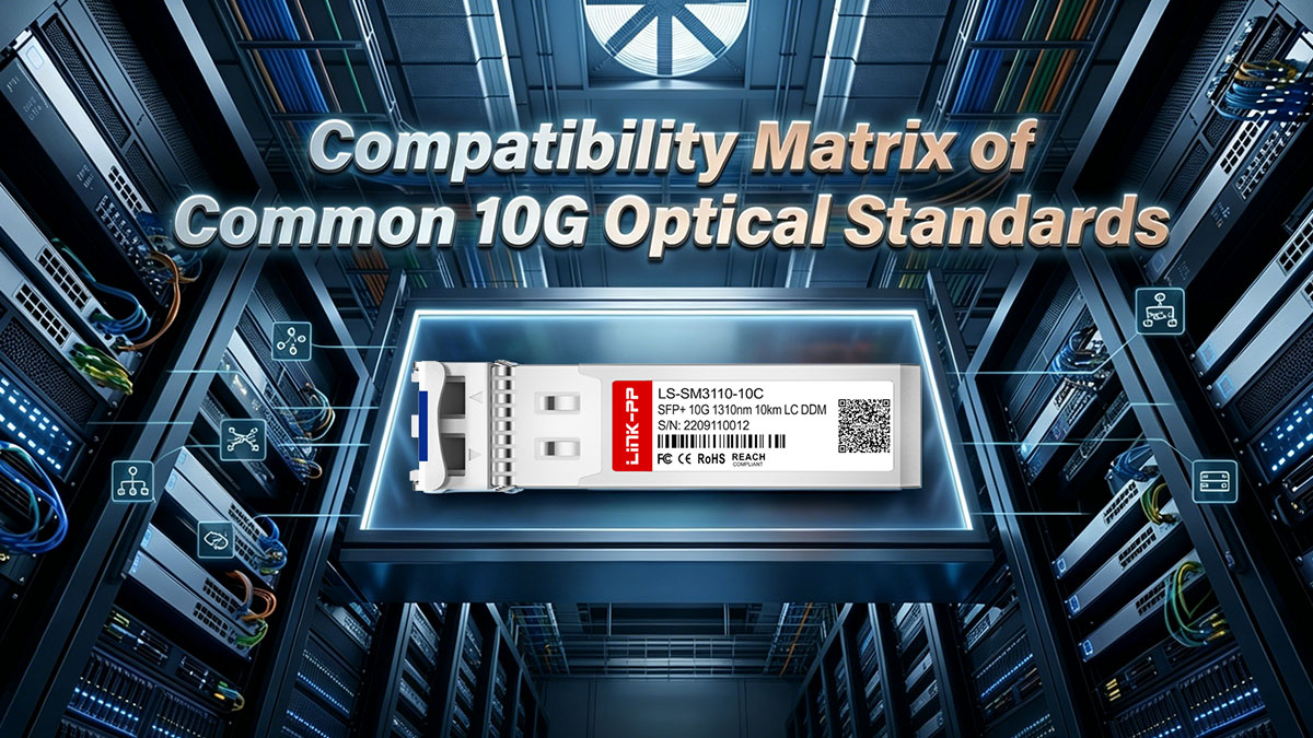 Compatibility Matrix of Common 10G Optical Standards