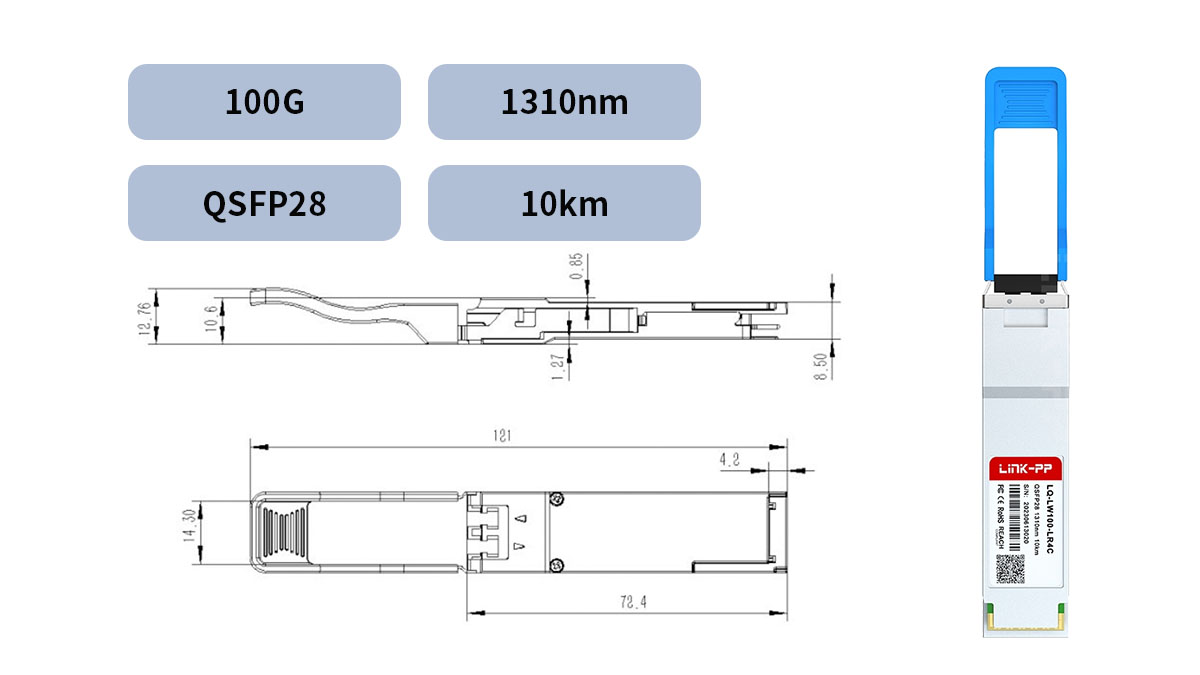 Key Technical Characteristics of 10km LR4 Optics Explained