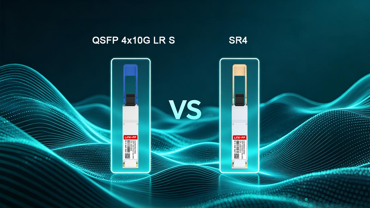 Optical Specifications Comparison QSFP 4x10G LR S vs. SR4