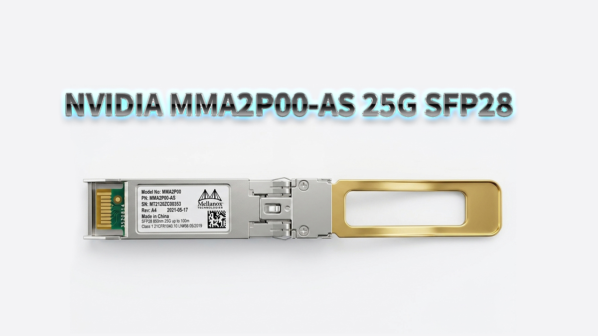 Understanding the NVIDIA MMA2P00-AS 25G SFP28 Architecture