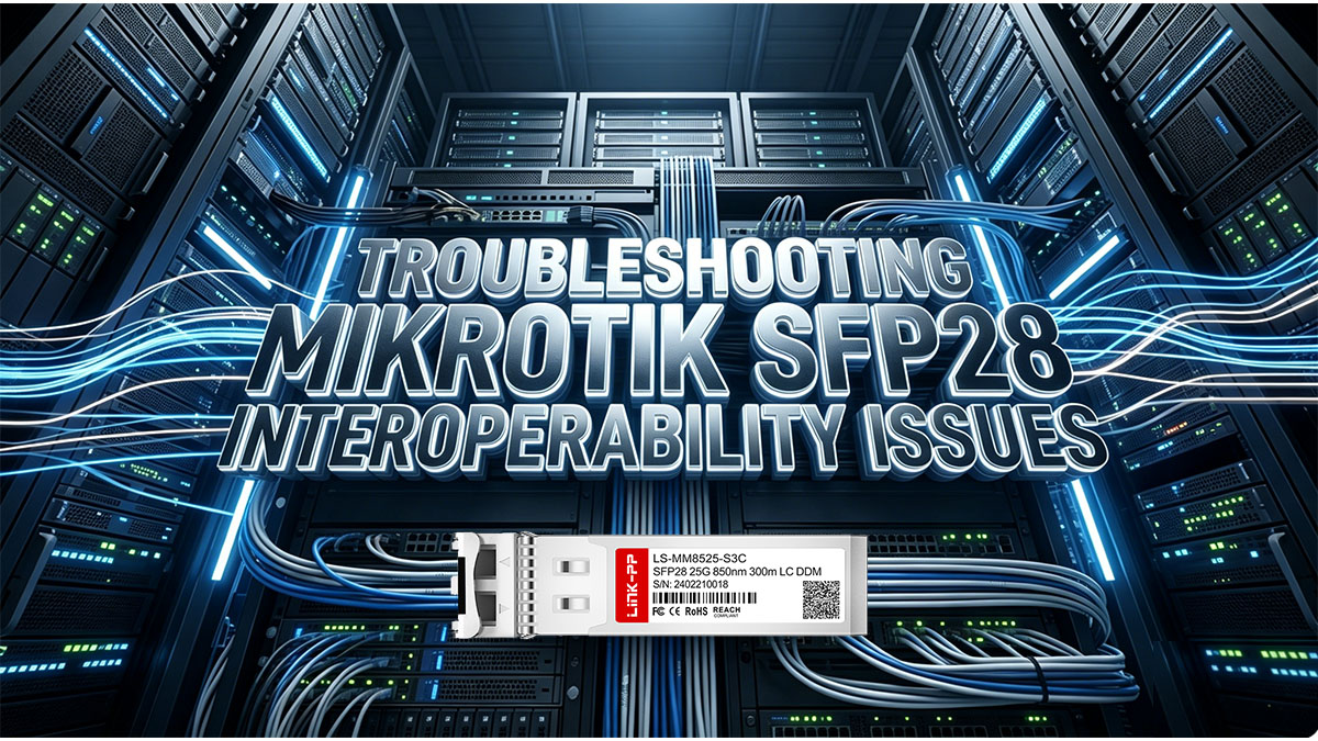 Troubleshooting Mikrotik SFP28 Interoperability Issues