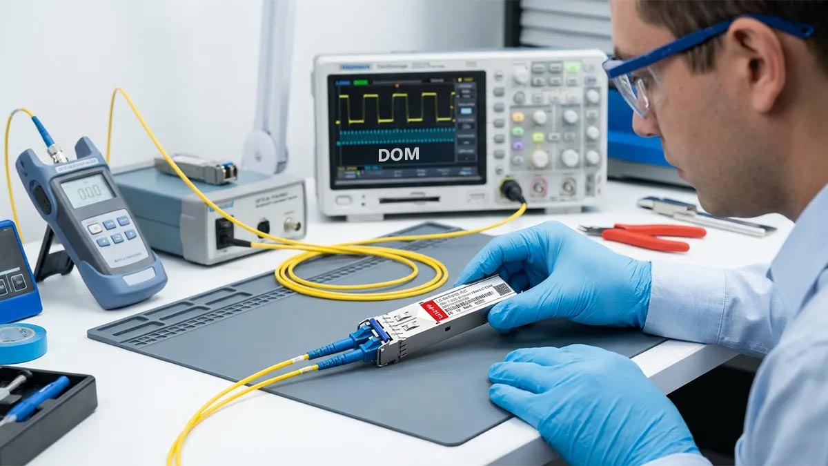 DOM and Network Diagnostics in Fiberstore SFP1G-LX-31 Performance