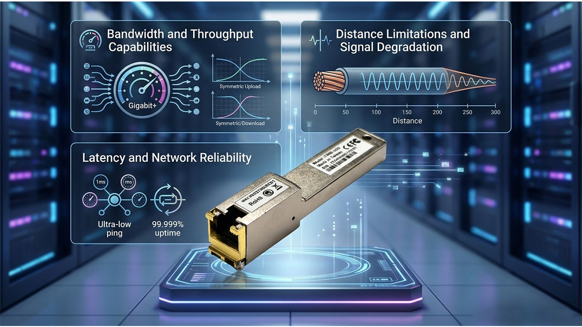 Performance Characteristics of SFP VDSL Modems