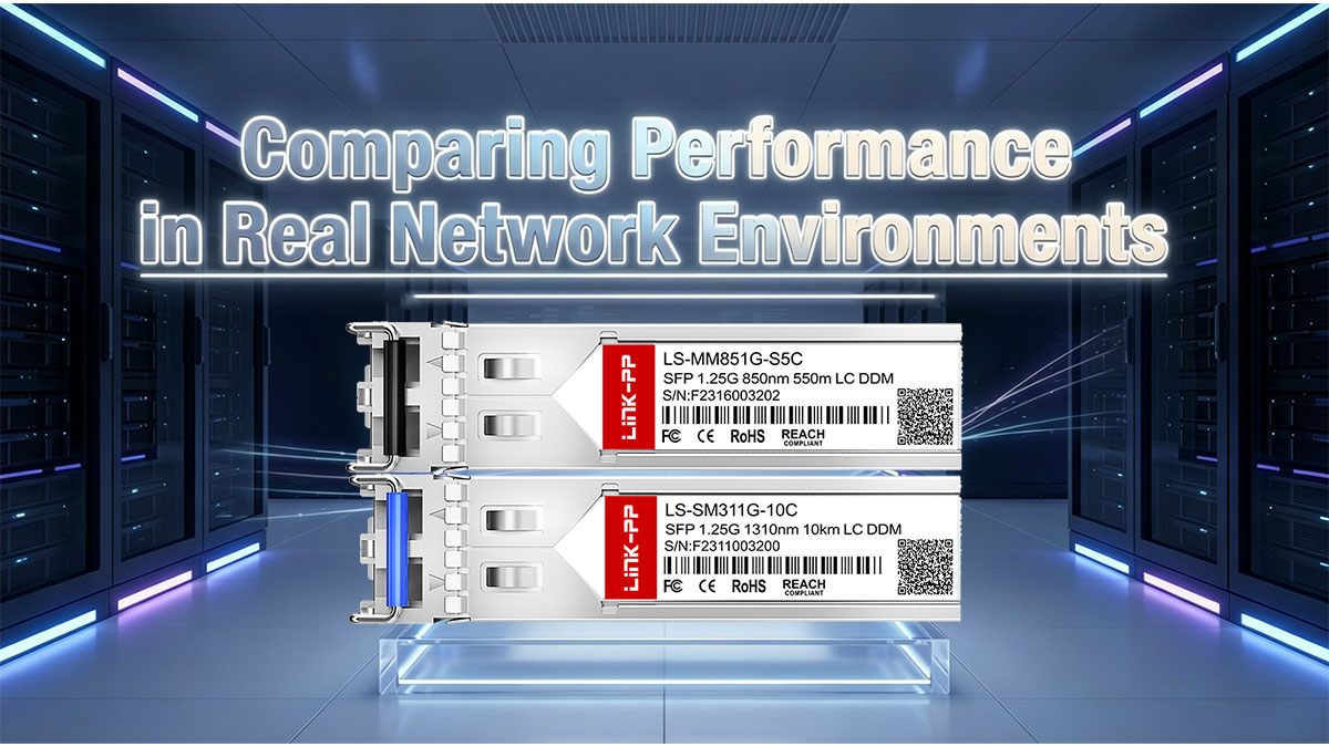Comparing Performance in Real Network Environments