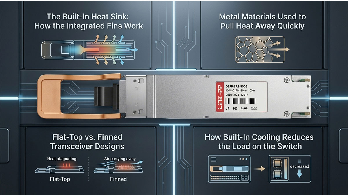 Built-In Cooling Features of the OSFP Module