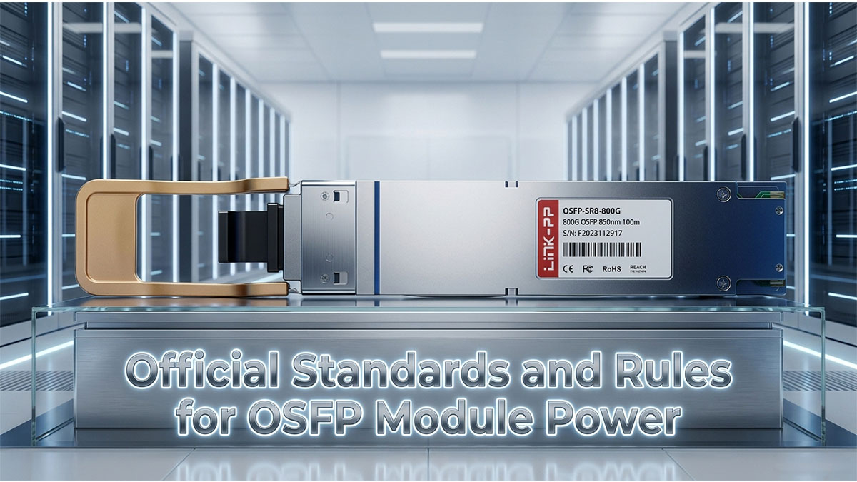 Official Standards and Rules for OSFP Module Power