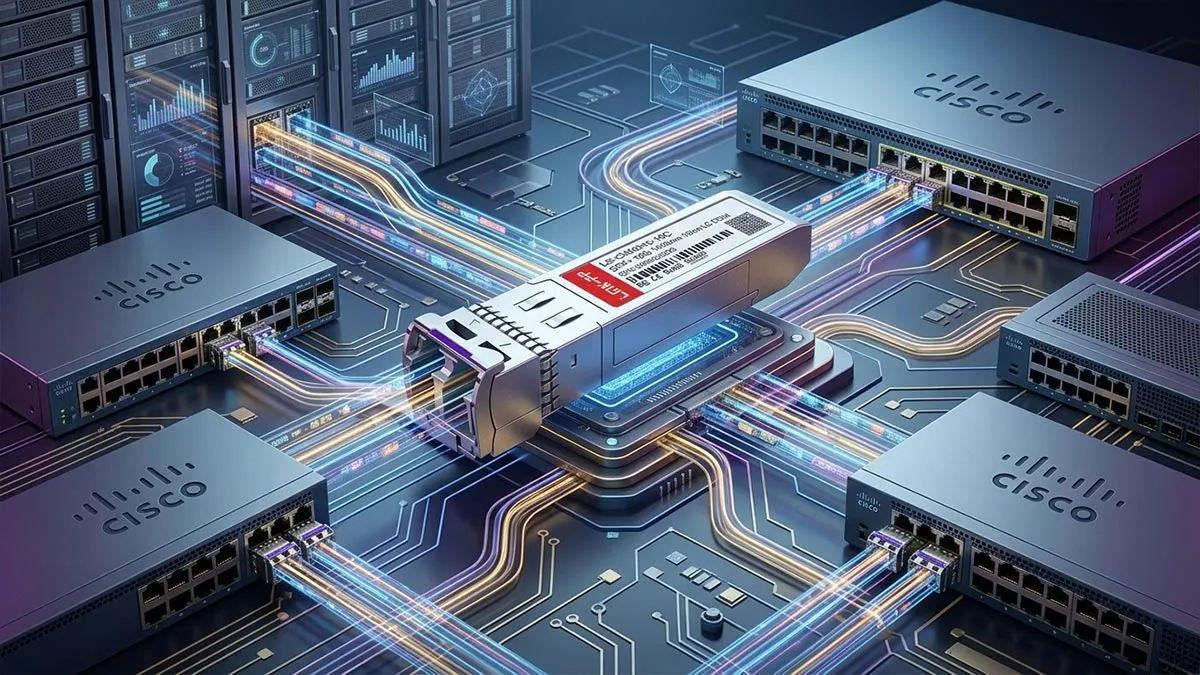 Compatível com Cisco CWDM-SFP10G-1490-10 LINK-PP Módulo Óptico 10G SFP+